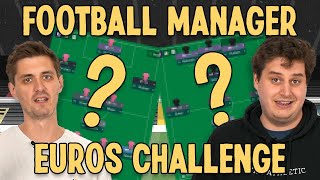 Football Manager Euros Challenge ft Iain Macintosh [upl. by Dnesnwot]