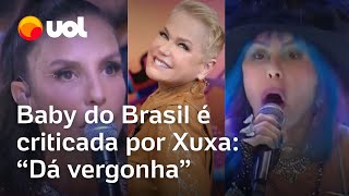 Baby do Brasil x Ivete Sangalo Xuxa se diz decepcionada sobre fala do apocalipse Dá vergonha [upl. by Neleag]