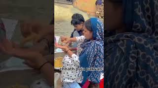 Chhath Pujashortsfeed ♥️😋 status pakwan song youtubeshorts [upl. by Rush]