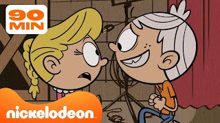 Loud House  ¡Cada ubicación de Royal Woods  Compilación de 100 minutos  Nickelodeon en Español [upl. by Schenck]