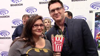 David Kaye Clank Interview for Ratchet amp Clank at WonderCon 2016 [upl. by Washburn716]