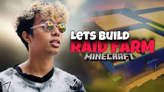 LETS BUILD RAID FARM PART 1  MALAYALAM MINECRAFT EPS 9  KMC KOMBAN  AJ GAMING ZONE  KANNAN YT [upl. by Cresida]