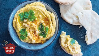 HOUMOUS comment faire  Recette facile et rapide apéro tuto [upl. by Cahilly]