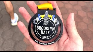 NYRR Brooklyn Half Marathon  Vlog 7 [upl. by Winonah]