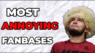 Most Annoying UFC Fanbases [upl. by Anaujait41]