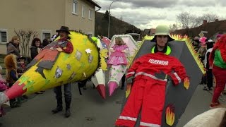 Faschingszug Neuschleichach Althütten 2017 [upl. by Jervis]