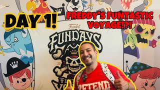 Freddys Funtastic Voyage 2024  Funko Fundays Day 1 [upl. by Enitsirc]