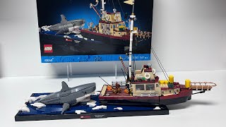 Lego ideas JAWS 21350 inceleme Review [upl. by Lerraj]