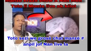 DEMWAZEL SA KRAZE SHOW A NAN MEN TOTO  TOTO SEZI WE LI MONTE NAN LIVE LA AK KILOT🤣 [upl. by Burleigh]