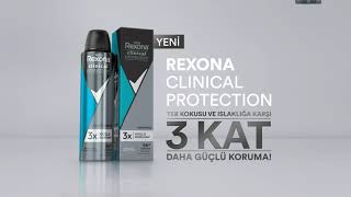 REXONA MEN CLINICAL PROTECTION SPREY DEODORANTIN GÜCÜNÜ TEST ETTİK [upl. by Leoj]