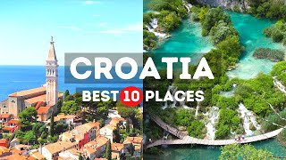 Amazing Places to visit in Croatia  Travel Video [upl. by Ranite]