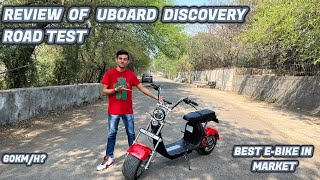 Review And Road Test Of Uboard Discovery EBike Best In Market So Far [upl. by Emerej603]