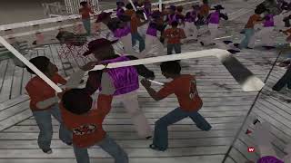 The Alley Cats VS The Boppers  The Warriors  Modified AI Battle [upl. by Campbell227]