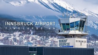 4K Innsbruck Airport  Timelapse [upl. by Aliwt66]