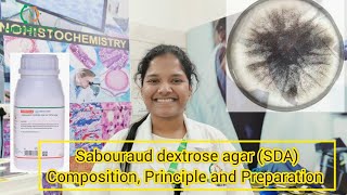 Sabouraud Dextrose Agar SDA Preparation । Media For Fungi and Yeast । Heredity Biosciences [upl. by Croteau]