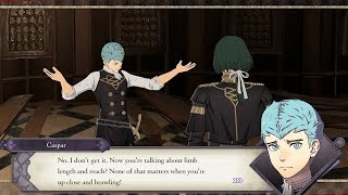 Caspar amp Linhardt Support Conversations  Fire Emblem Three Houses Switch [upl. by Odraude]