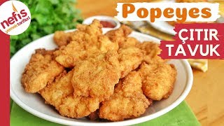 Popeyes Çıtır Tavuk Tarifi 💯💃 Gerçeğini Aratmaz [upl. by Heti]