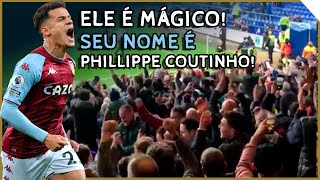 PHILIPPE COUTINHO GANHA MÚSICA DA TORCIDA DO ASTON VILLA [upl. by Nosloc]