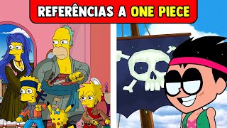 32 APARIÇÕES E REFERÊNCIAS A ONE PIECE 🏴‍☠️ [upl. by Mays]