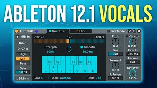 Make Unique Vocals with Auto Shift in Ableton 121 [upl. by Luigino]