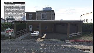 GTA 5 Online Stilt Apartment 2874 Hillcrest Avenue  Exterior tour [upl. by Ennailuj788]