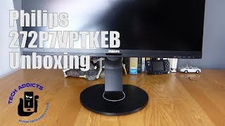 Philips 272P Brilliance 4K UHD LCD Monitor Unboxing [upl. by Suzie]