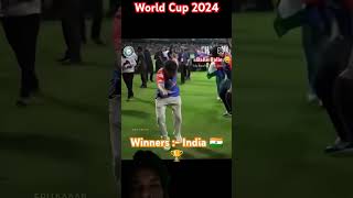 India winner 🥇 cricket viratkohli hardikpandya t20worldcup ipl cricketlover youtubeshorts [upl. by Ehcropal]