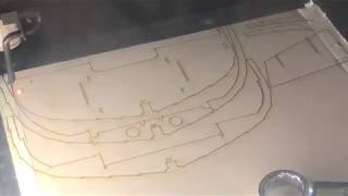 Laser cutting boat parts [upl. by Ardnuasak168]