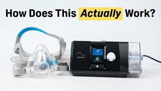 How Does a CPAP Machine Work  Sleep Apnea Therapies Explained [upl. by Newhall]