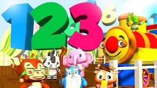 Numbers Song  Learn One to Ten Song  Kindergarten Songs for Kids by Little Treehouse [upl. by Warden]