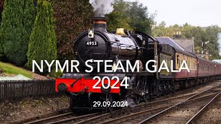 NYMR Steam Gala 2024 29092024 [upl. by Enilasor318]