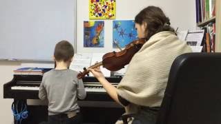 Personal composition quotFreedomquot by Matei Timaru piano amp Gratiela Popescu violin [upl. by Natassia]