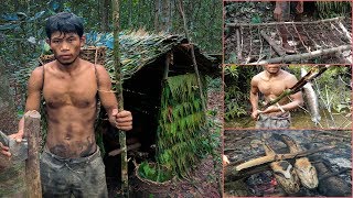 real life in the forest with primitive technology  full video [upl. by Letsou]