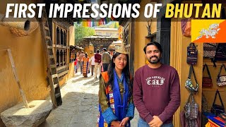 FIRST IMPRESSIONS of THIMPHU BHUTAN 🇧🇹 [upl. by Marks110]