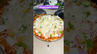 Homemade Pizza 😋  pizzarecipe homemade cooking [upl. by Greeson]