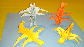 How to make Paper Robot  Scorpion  Origami [upl. by Dotty]