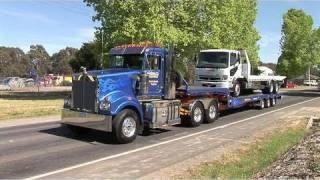 Castlemaine Truck Show 2010 Parade Part 1 [upl. by Salesin]