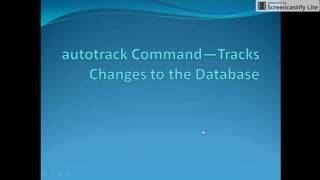 Autosys Tutorials autotrack Command—Tracks Changes to the Database [upl. by Assitruc]