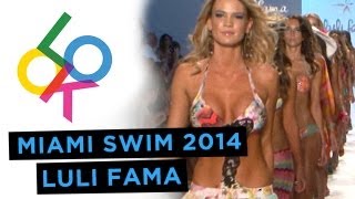 Luli Fama Fashion Show Miami Swim Week 2014 [upl. by Ellison]