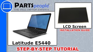 Dell Latitude E5440 LCD Screen HowTo Video Tutorial [upl. by Rodmur]