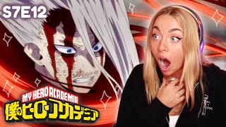 EDGESHOT IS MY HERO  My Hero Academia Season 7 Episode 12 Reaction [upl. by Neruat]