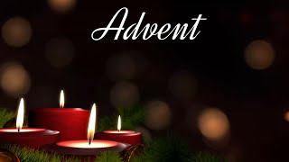 Heavenly Advent Music 😇 Hymns for Advent 🕯️ Advent Candles 😇 Harp Advent Hymns [upl. by Jos]