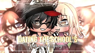 🏀Dating The Schools Popular Guy  GLMM  Love Story  Gacha Life Mini Movie 🏀 [upl. by Leverett110]