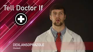 Dexlansoprazole or Dexilant Medication Information dosing side effects patient counseling [upl. by Elocon]