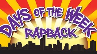 Days of the Week Rap Back  Learn the Days of the Week  Jack Hartmann [upl. by Lexerd375]