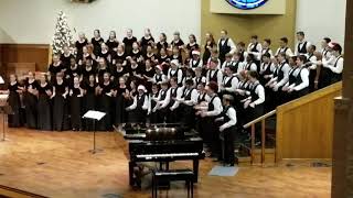 Beckendorff Junior High Choir Song Frosty The Snowman [upl. by Liebermann]