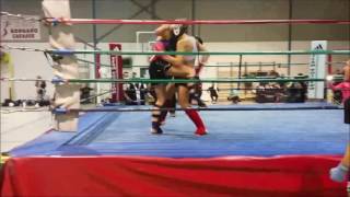 Incontro Thai Boxe femminile [upl. by Eiderf]