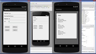 Android SQLite Tutorial  Android CRUD Tutorial with SQLite Create Read Update Delete [upl. by Zoha366]