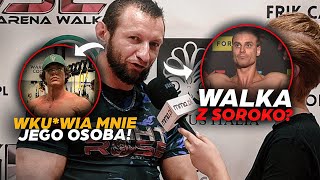 SPORTOWY BRAT MARCOŃ PODEJMUJ RĘKAWICE BOXDEL CZEKAM NA KONTRAKT WALKA Z KWIOREM NA FIGHT ROSE 4 [upl. by Scoter]