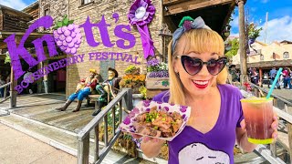 Knott’s Boysenberry Festival Opening Weekend  2023 Foodie Guide [upl. by Patric]